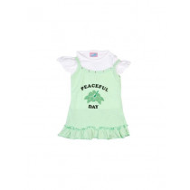 Ant Kids Peaceful Day Green Dresses