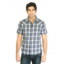 Levis Men Check Charcoal Shirts