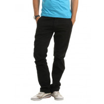 Denizen Men Black Trousers