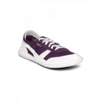 Newfeel Unisex Purple White Shoes