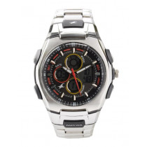 Fastrack Men Black Dial Analog Chronograph Watch