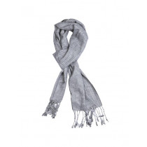 Turtle Check Men White Scarf
