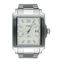 Maxima Ssteele Men White Watch