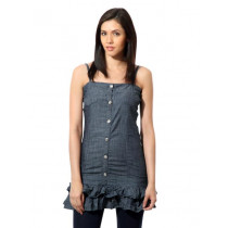 Sepia Women Hip Street Blue Tunic