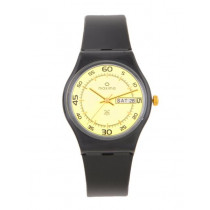Maxima Men Gold Dial Watch