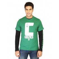 ADIDAS Men NBA Bold Green T-shirts