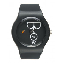 Fastrack Unisex Black Casual Watch