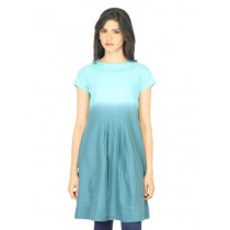 W Women Shaded Blue Kurta
