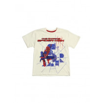 The Amazing Spiderman Boys Off White T-Shirt