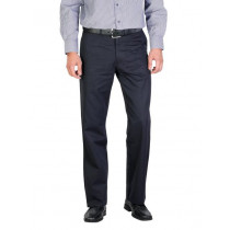 Peter England Men Black Formal Trousers