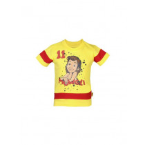 Jungle Book Boys Mowgali Yellow T-shirt