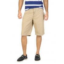 Status Quo Men Solid Beige Shorts