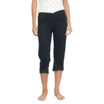 Urban Yoga Women Black Capris