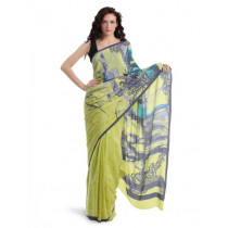 Satya Paul Yellow Saree