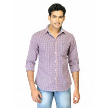 United Colors of Benetton Men Check Blue Shirts