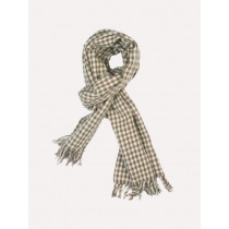 Reid & Taylor Men Check Cream Muffler