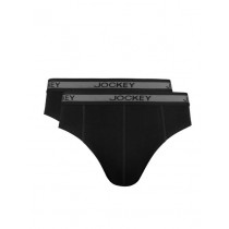 Jockey ELANCE Men Black Pack of 2 Briefs 1010