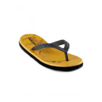 ADIDAS Men Plugged In Yellow Flip Flops