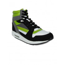 United Colors Of Benetton Men Latnam Black Casual Shoes