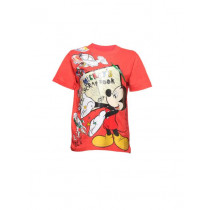 Disney Kids Boy's Red Mickeys Scrap Book Kidswear