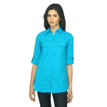 Jealous 21 Women Blue Shirt