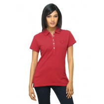 Scullers For Her Red Polo T-shirt