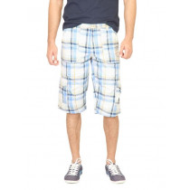 Deni Yo Men Check Blue Short