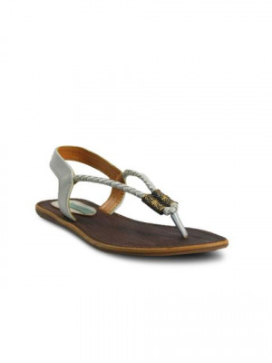 Catwalk White footwear Flats