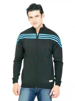 ADIDAS Men Solid Grey Sweaters