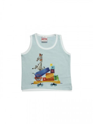 Madagascar3 Boys Blue Innerwear Vest