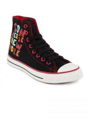 Converse Unisex Chuck Taylor All Stars New York Black Casual Shoes