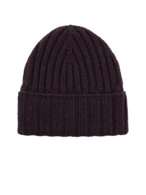 United Colors of Benetton Men Solid Purple Cap