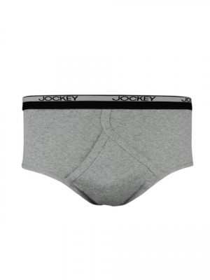 Jockey MODERN CLASSIC Men Grey Y Front Briefs 2007