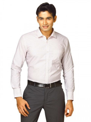 John Miller Men Red white Shirts