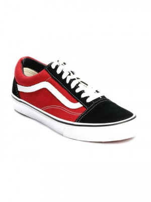 Vans unisex Old Skool Red Casual Shoes
