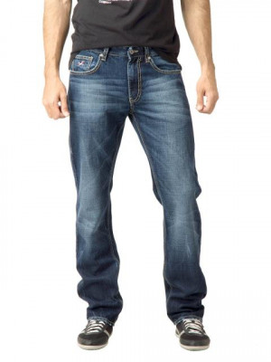 Deni Yo Men Washed Blue Slim Fit Jeans