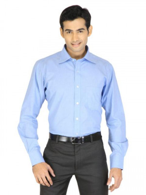 Genesis Blue Formal Shirt