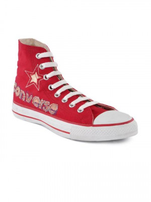Converse Unisex Red Casual Shoes