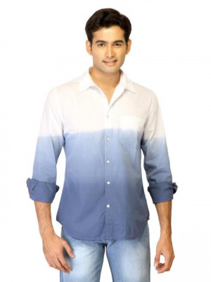 United Colors of Benetton Men Solid White Shirts