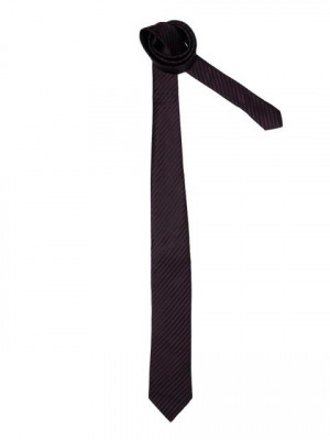 Peter England Men Elite Purple Tie