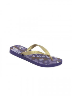 iPanema Women Gold Flip Flops