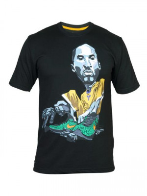Nike Men's As Kobe Comic Black T-shirt