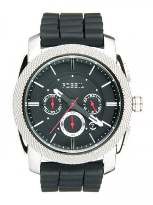 Fossil Men Black Dial Chronograph Watch FS4572