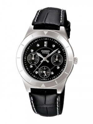 Casio Enticer Women Black Analogue Watches (A531) LTP-2083L-1AVDF