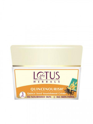Lotus Herbals Quincenourish Quince Seed Nourishment Massage Cream