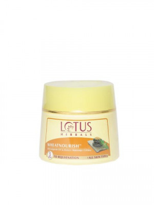 Lotus Herbals Wheat Nourish Massage Creme 250 g