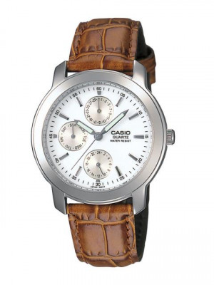 Casio Enticer Men White Dial Multi-Dial Analogue Watch MTP-1192E-7ADF(A166)