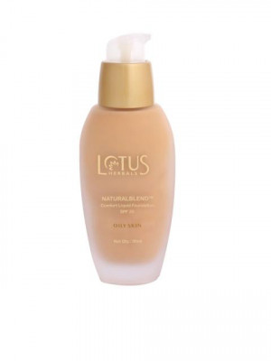 Lotus Herbals Natural Blend Comfort Liquid Sand Foundation 310