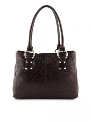 Hidekraft Women Leather Brown Handbags