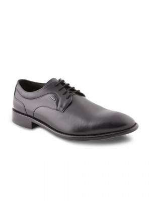Clarks Men Leather Black Formal Shoes